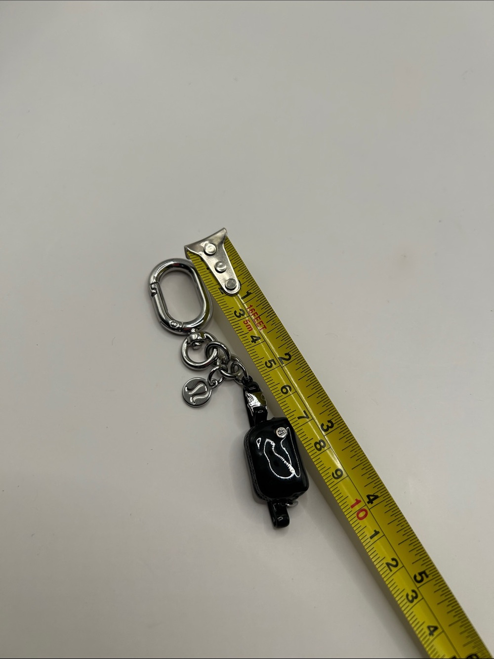 Lulú Lemon Everywhere Belt bag Key Ring/Purse Charm - Picture 5 of 5